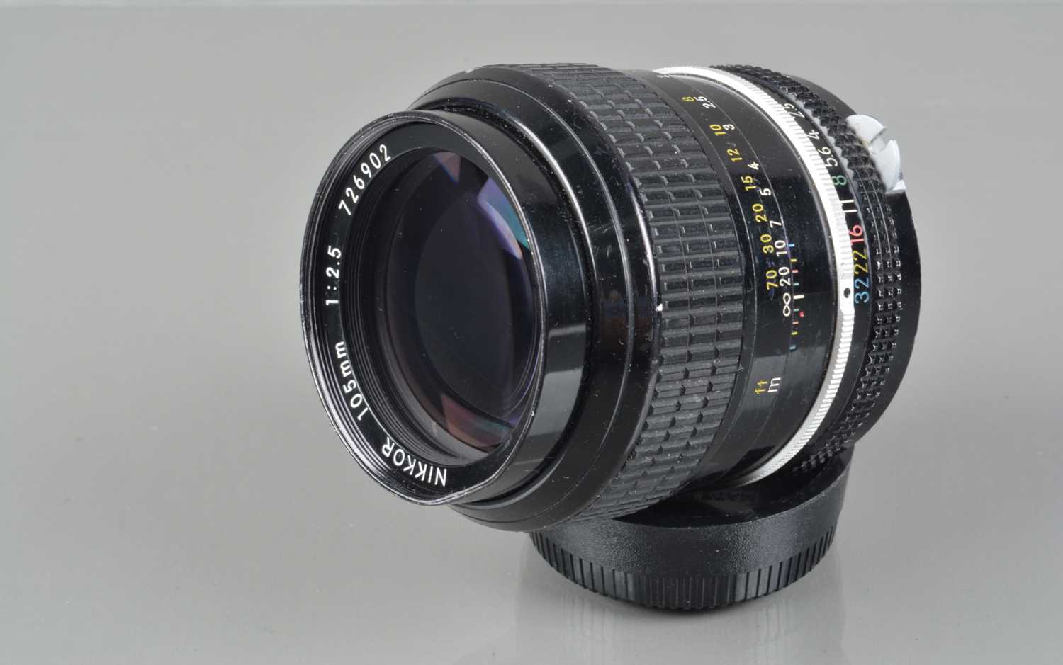 Lot 69 - A Nikon Nikkor 105mm f/2.5 Non Ai Lens