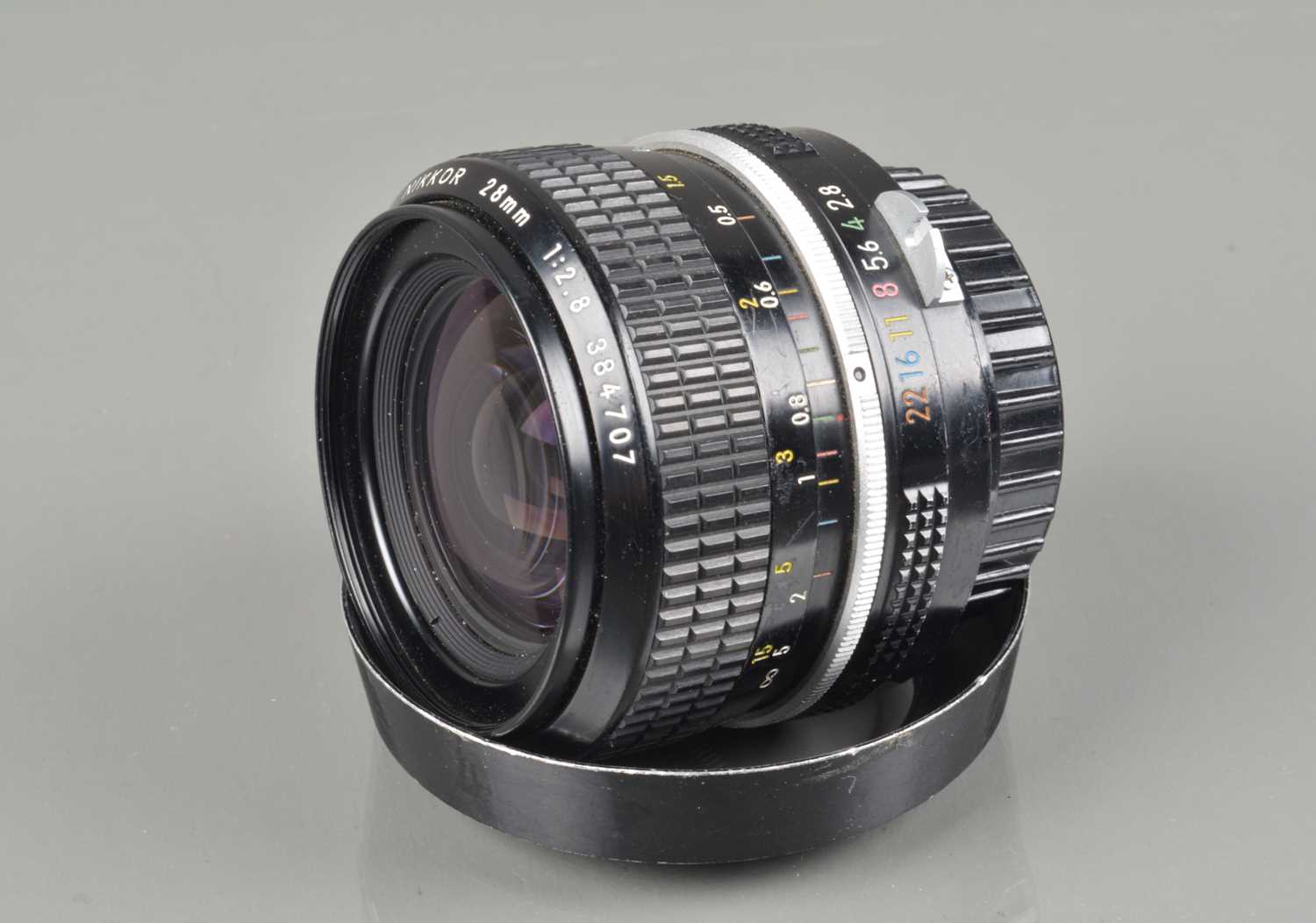 Lot 70 - A Nikon Nikkor 28mm f/2.8 Non Ai Lens