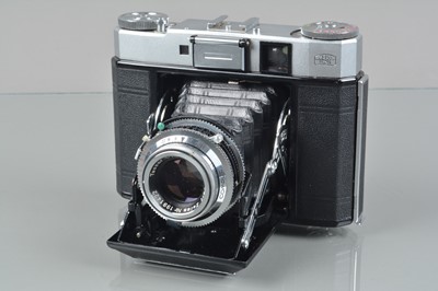 Lot 90 - A Zeiss Ikon Super Ikonta Rangefinder Folding Camera