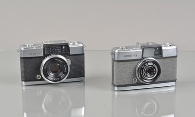 Lot 93 - Two Olympus Pen 35mm Half Frame Cameras