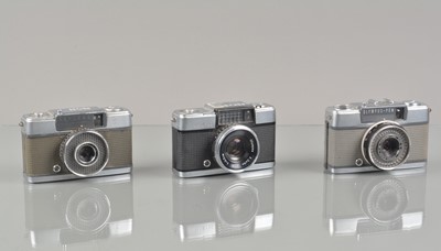 Lot 94 - Three Olympus Pen 35mm Half Frame Cameras