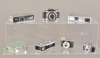 Lot 110 - A Group of Sub miniature Cameras