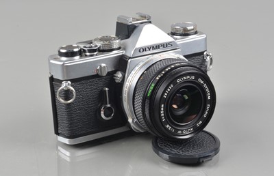 Lot 157 - An Olympus OM-1 SLR Camera