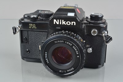 Lot 165 - A Nikon FA SLR Camera
