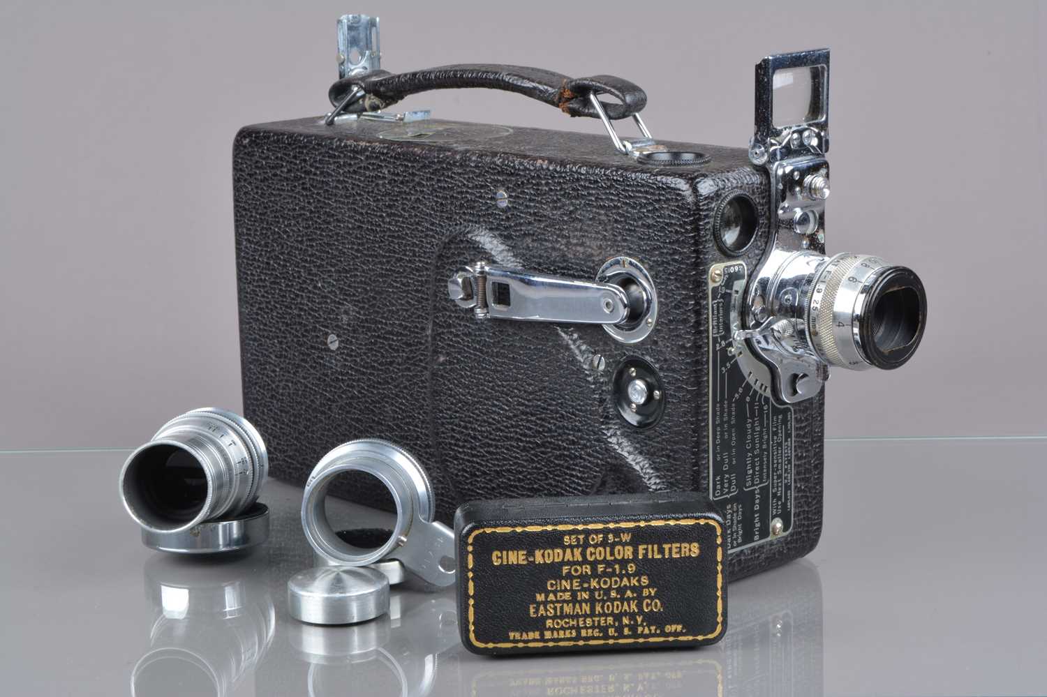 Lot 308 - A Cine Kodak Model K 16mm Cine Camera