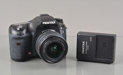 Lot 176 - A Pentax K10 DSLR Camera