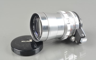 Lot 182 - A Steinthal München Auto-Tele-Quinar 135mm f/3.5 Lens