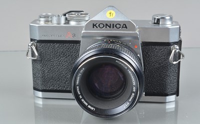 Lot 184 - A Konica Auto reflex A3 SLR Camera
