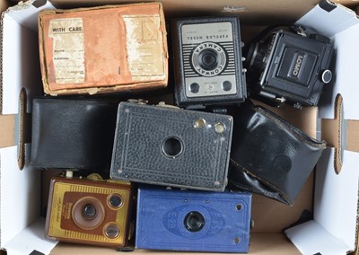 Lot 196 - A Group of Box Cameras