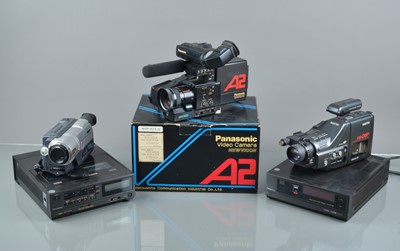 Lot 200 - Video Cameras & VHS Equipment