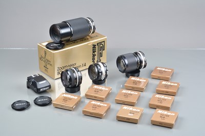 Lot 228 - Nikon Lenses and Accessories