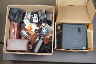 Lot 229 - A Box of Camera Related Items