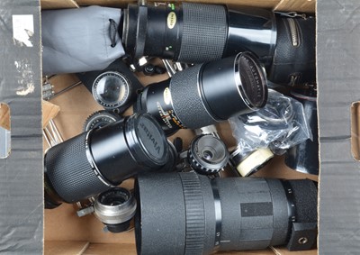 Lot 245 - A Group of Various Lenses