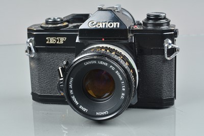 Lot 248 - A Canon EF SLR Camera