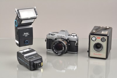 Lot 258 - A Minolta X-300 SLR Camera