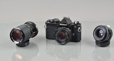 Lot 268 - A Nikon FM SLR Camera