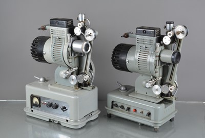 Lot 306 - Two Cinetechnic D16 16mm Sound Cine Projectors
