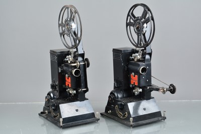 Lot 329 - Two Pathescope H 9.5cm Cine Projectors