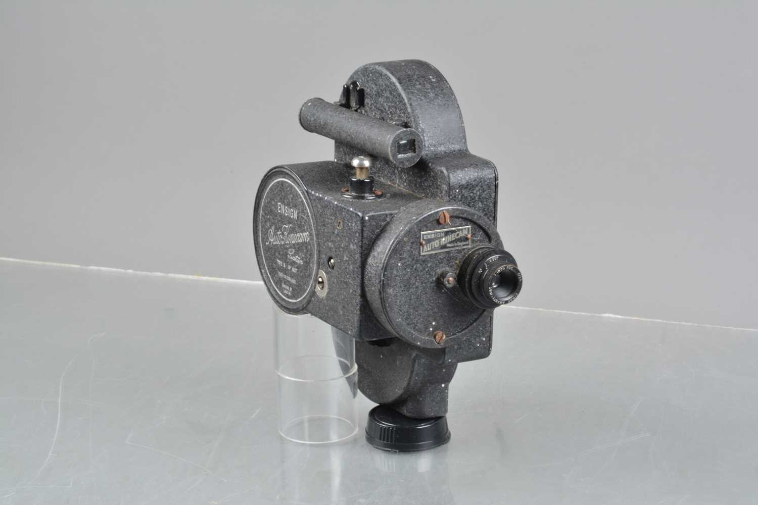 Lot 334 - An Ensign 16mm Type B Auto Kinecam Camera