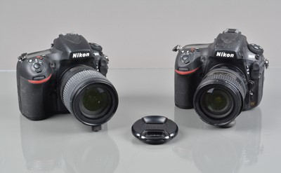 Lot 339 - Two Nikon D800 DSLR Cameras