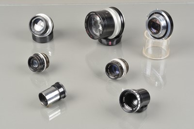 Lot 359 - A Group of Various lenses