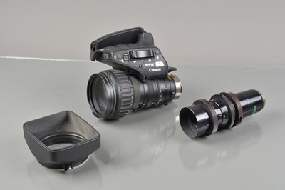 Lot 368 - Two Canon TV Lenses