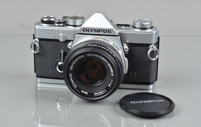 Lot 404 - An Olympus OM-1n MD SLR Camera