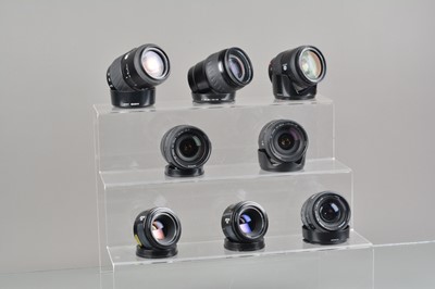 Lot 413 - A Group of Minolta AF Lenses