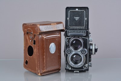 Lot 335 - A Rolleiflex 3.5 F TLR Camera