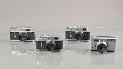 Lot 450 - Four Zorki Cameras
