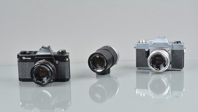 Lot 453 - Two Topcon SLR Cameras