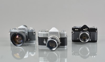 Lot 460 - Three SLR Cameras