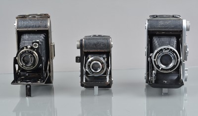 Lot 461 - Three Folding Cameras