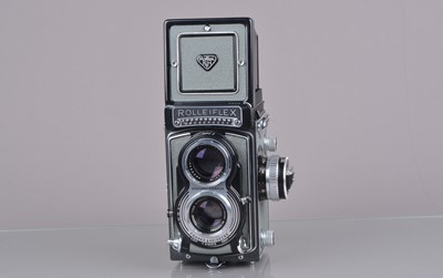 Lot 338 - A Rolleiflex T TLR Camera