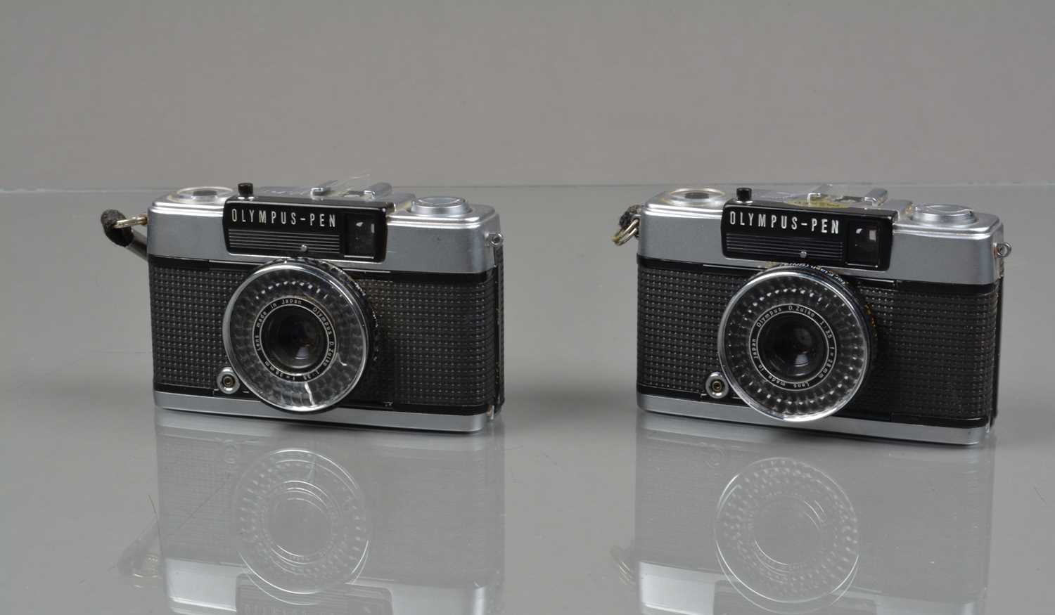 Lot 478 - Two Olympus EE-3 Half Frame Cameras