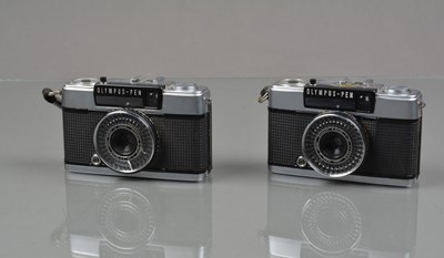 Lot 478 - Two Olympus EE-3 Half Frame Cameras