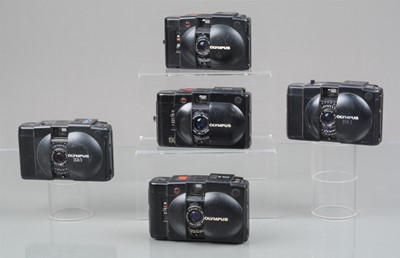 Lot 481 - A Group of Olympus XA Compact Cameras