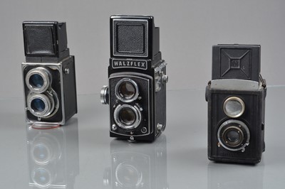 Lot 482 - Three TLR Cameras
