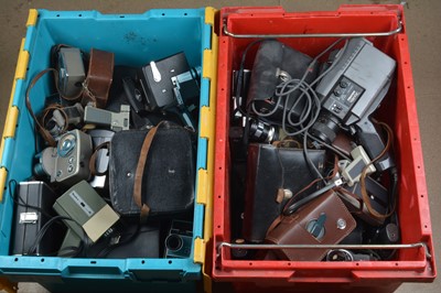 Lot 486 - Two Crates of Cine Cameras