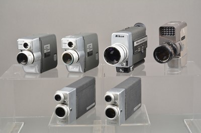 Lot 507 - A Group of 8mm Cine Cameras