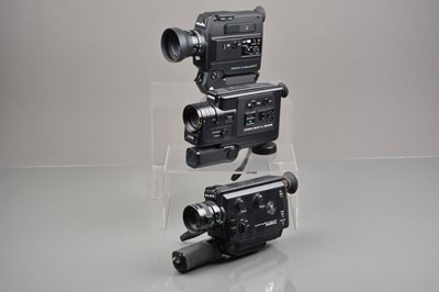 Lot 509 - Three 8mm Sound Cine Cameras