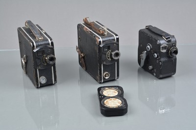 Lot 511 - Three 9.5mm Cine Cameras