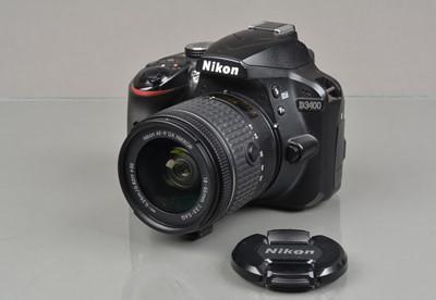 Lot 536 - A Nikon D3400 DSLR Camera