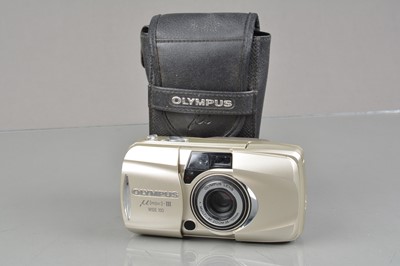 Lot 540 - An Olympus mju III Wide 100 Compact Camera