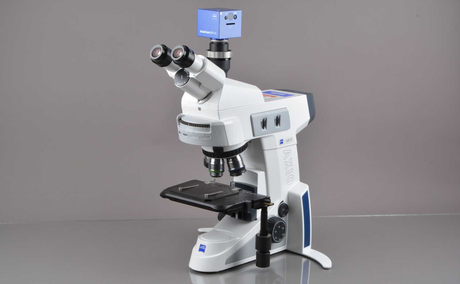 Lot 553 - Zeiss Axio Lab A1 with Axio-Cam Erc 5s head