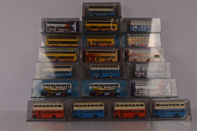 Lot 12 - 1:76 Scale Corgi Original and Oriental Omnibus Far Eastern Diecast Buses