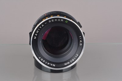 Lot 362 - A Mamiya Sekor C 180mm f/4.5 lens