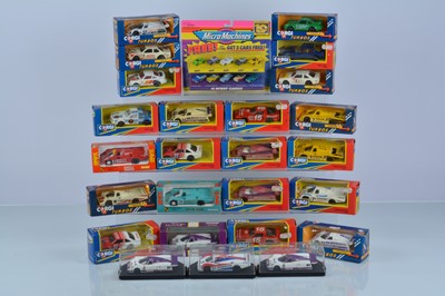 Lot 103 - Corgi 1980s and Onyx Competition Cars and Micro Machines (28)