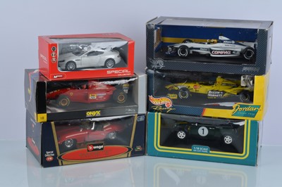 Lot 105 - Modern Diecast 1:18 Scale and Smaller Competition and Road Vehicles