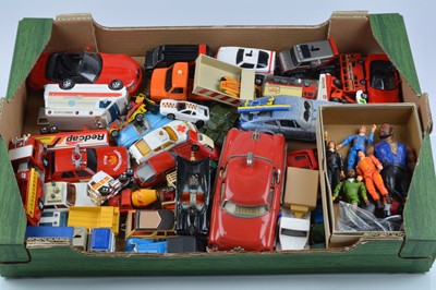 Lot 123 - Unboxed Playworn Mainly Modern Diecast Vehicles (45+)